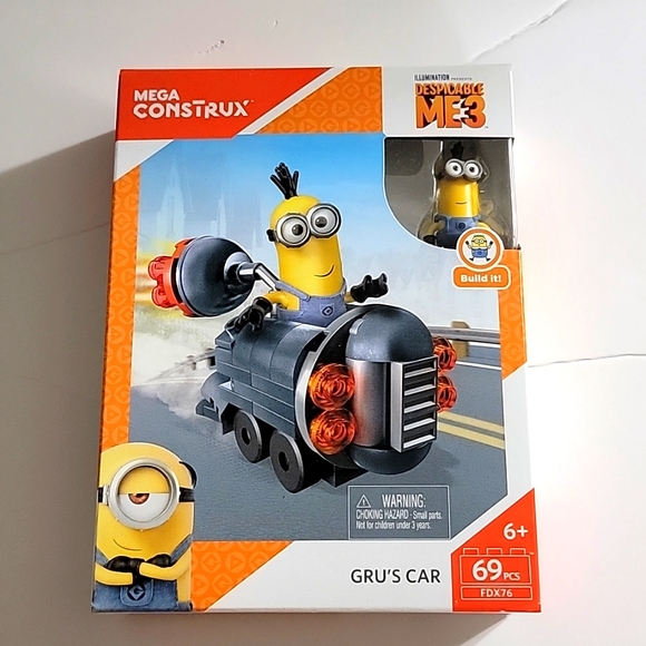 Mega Construx Despicable Me 3 Gru's Mini Vehicle - Picture 9 of 10